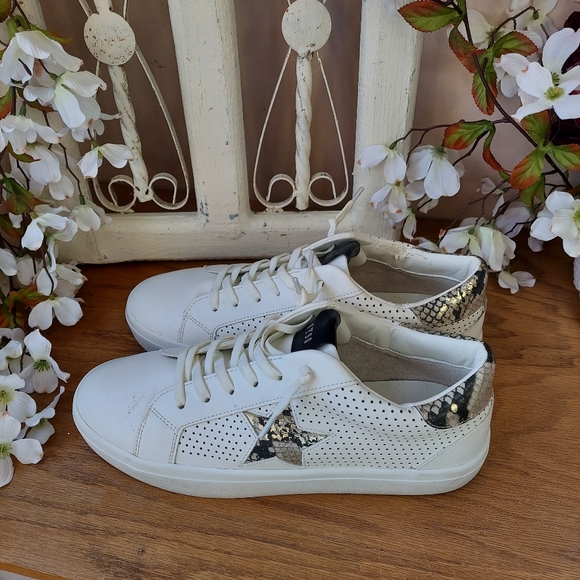 Steve Madden Havana leather sneakers size 10 - Picture 4 of 10